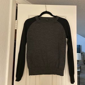 Theory Black & Gray sweater